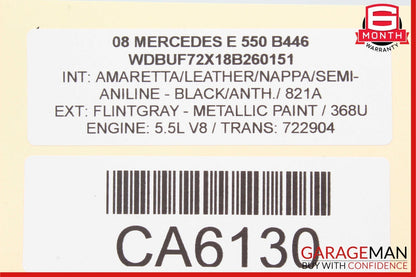 03-09 Mercedes W211 E550 E63 AMG Front Left Door Window Regulator Motor Unit