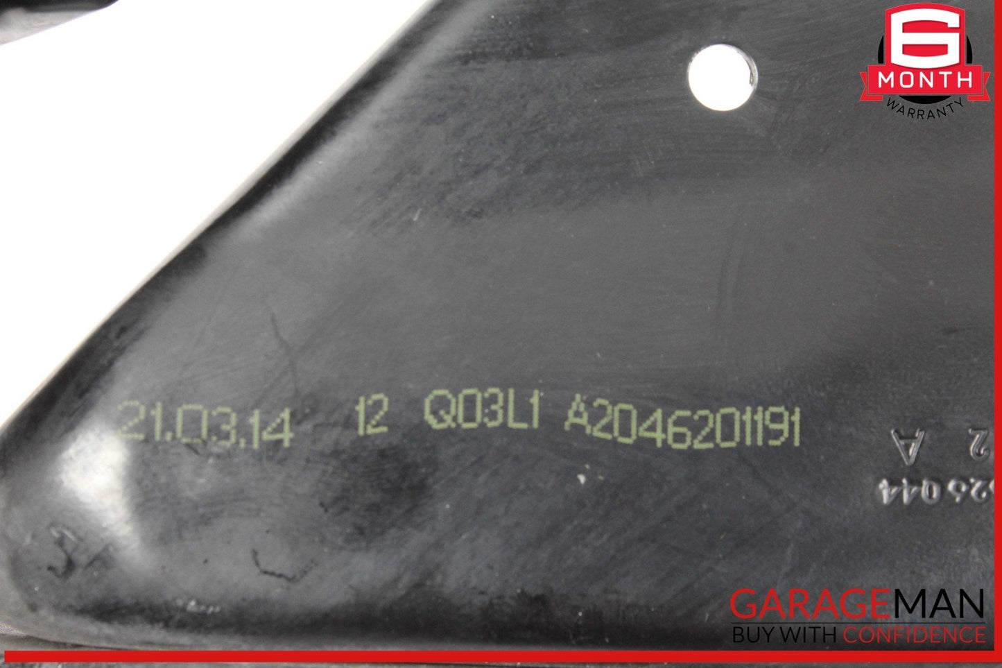 12-14 Mercedes W204 C250 CGI Front Left Side Headlight Support Bracket OEM