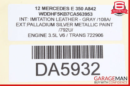 08-20 Mercedes SLC300 GLK350 C300 E350 Front Right Door Lock Latch Actuator OEM