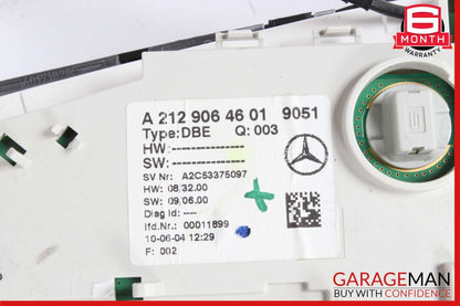 10-18 Mercedes W212 E350 E550 Overhead Dome Light Lamp Black 2129060700 OEM