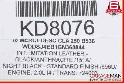 14-18 Mercedes W117 CLA250 Front Left Driver Side Door Lock Latch Actuator OEM