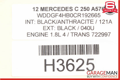 08-15 Mercedes W204 C250 C63 AMG Front Right Passenger Side Door Control Module