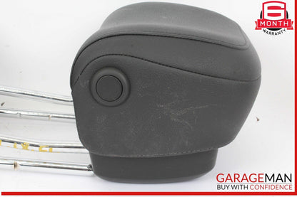 17-19 Audi A4 Front Left & Front Right Side Head Rest Headrest Black OEM
