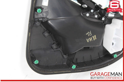 18-22 Honda Accord Rear Left Driver Side Interior Door Panel Black OEM