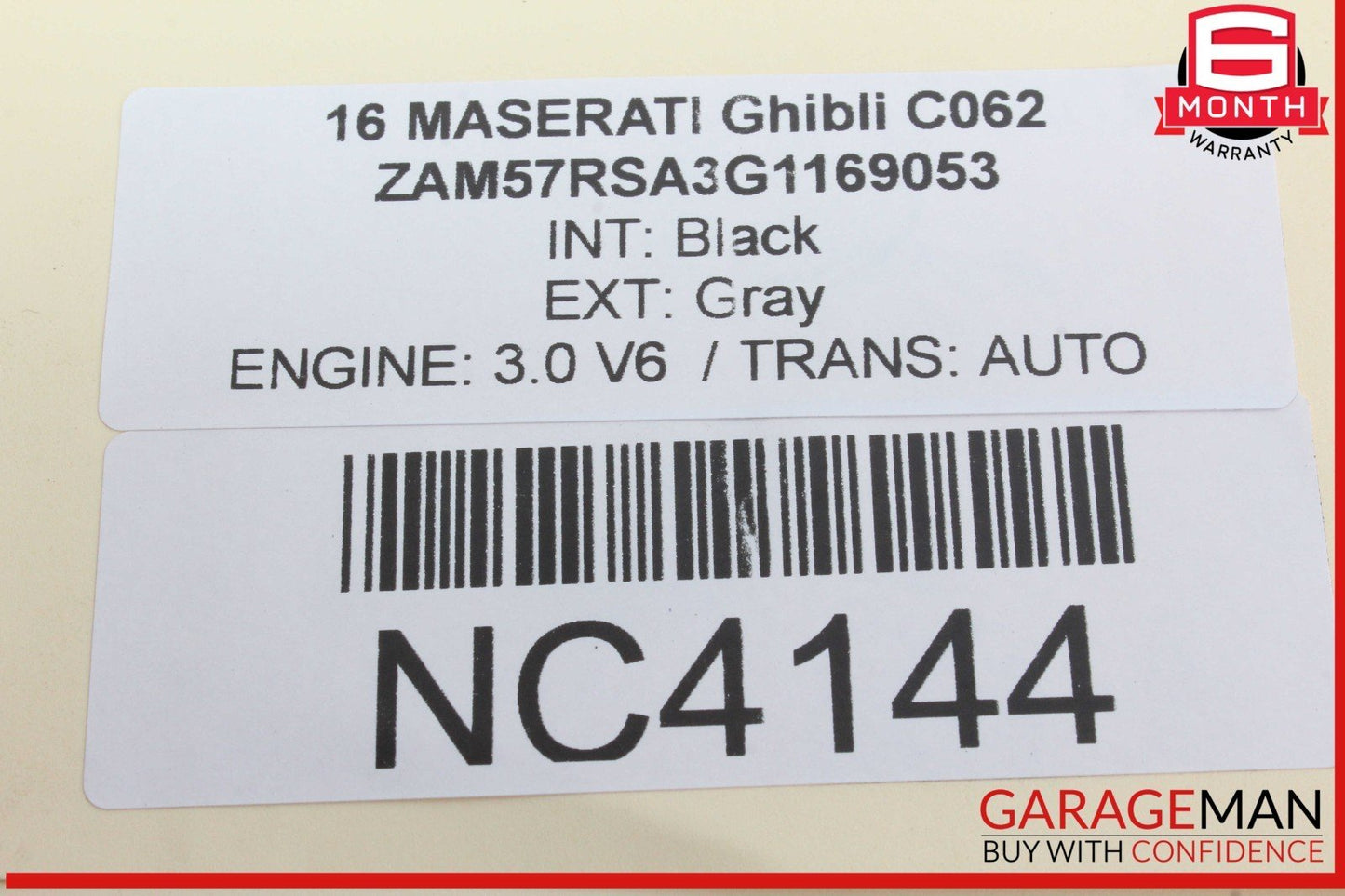 14-17 Maserati Ghibli BCM Body Computer Control Module Unit 68282387AA OEM
