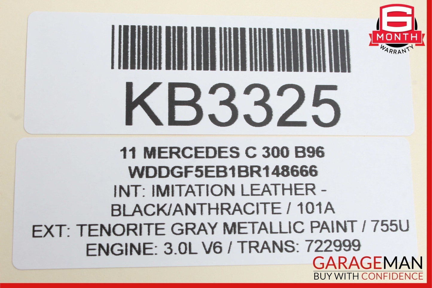 08-11 Mercedes W204 C300 Navigation LCD Display Screen Monitor w/ Cover OEM