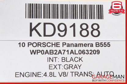 10-16 Porsche Panamera 970 Front Left Dash Molding Trim Cover Panel OEM