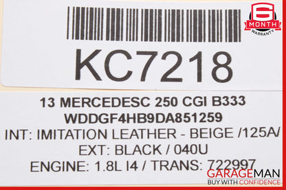 08-16 Mercedes W204 C250 C300 Front Left Door Window Regulator Motor OEM