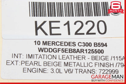 08-14 Mercedes W204 C300 Dash GPS Navigation Screen Display Monitor Aftermarket