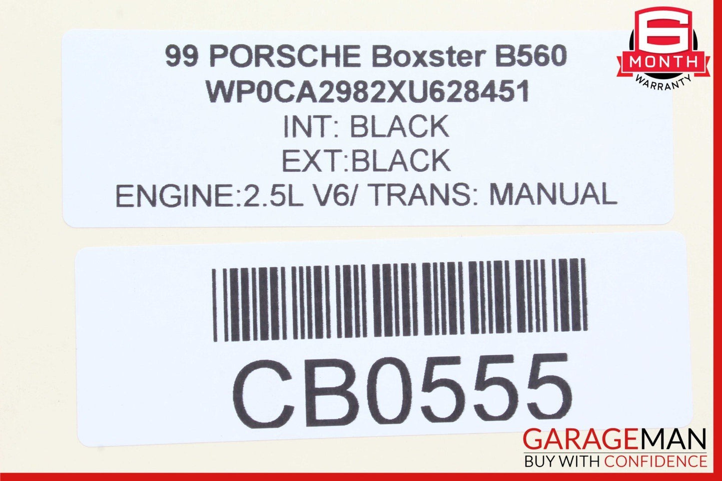 97-04 Porsche Boxster 911 Front Left Side Suspension Trailing Control Arm OEM