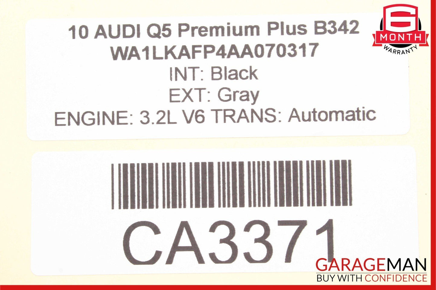 08-18 Audi Q5 A6 A7 Rear Left Driver Side Suspension Lower Control Arm OEM