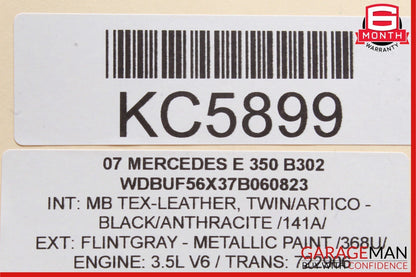 03-12 Mercedes SL500 E350 CLS500 E63 AMG Sirius Satellite Radio Receiver Module