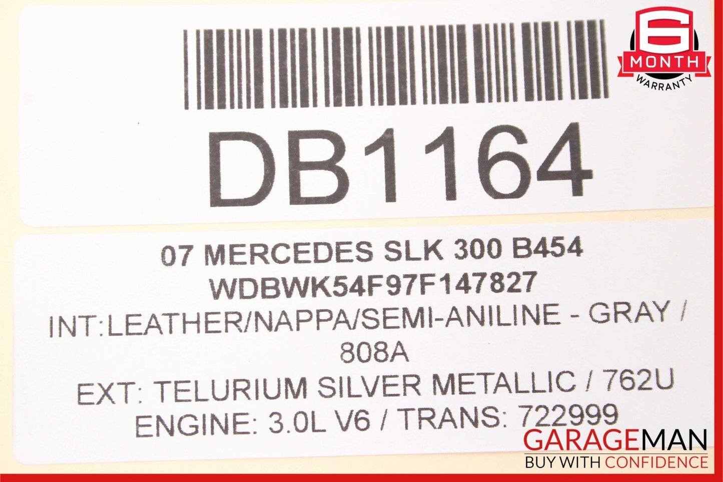 09-11 Mercedes R171 SLK350 SLK300 Engine Cooling Radiator AC A/C Condenser OEM