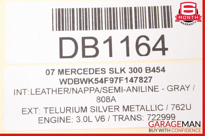 09-11 Mercedes R171 SLK350 SLK300 Engine Cooling Radiator AC A/C Condenser OEM