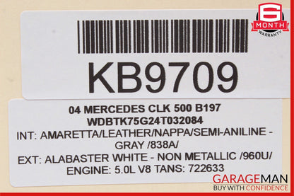 03-12 Mercedes CLS550 GL320 E350 E320 Front Left Side Seat Control Module Unit