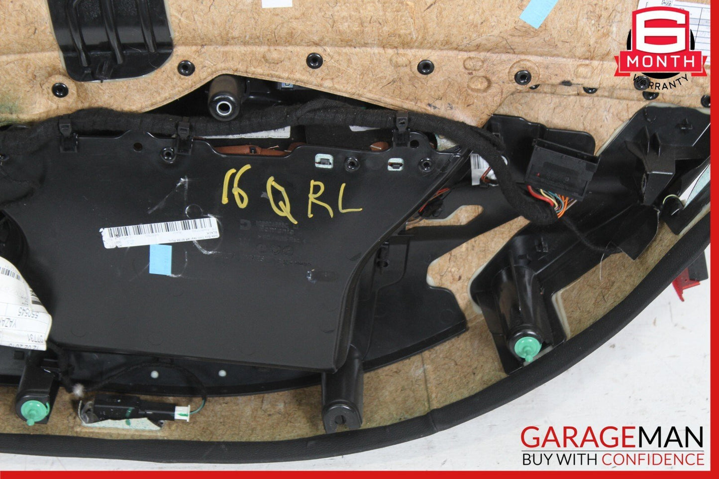 14-17 Maserati Quattroporte SQ4 M156 Rear Left Side Interior Door Panel OEM