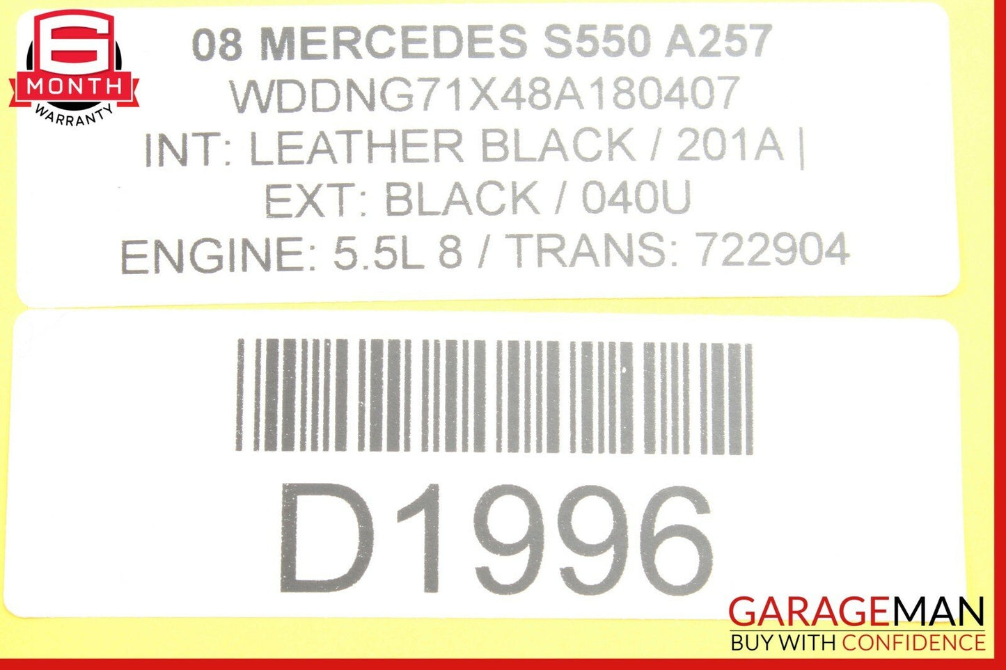 07-13 Mercedes W221 S550 CL600 Front Left Side Seat Control Switch Assembly OEM