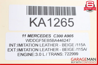 08-18 Mercedes W204 C300 E350 CLS550 Rear Left Side Door Control Module OEM