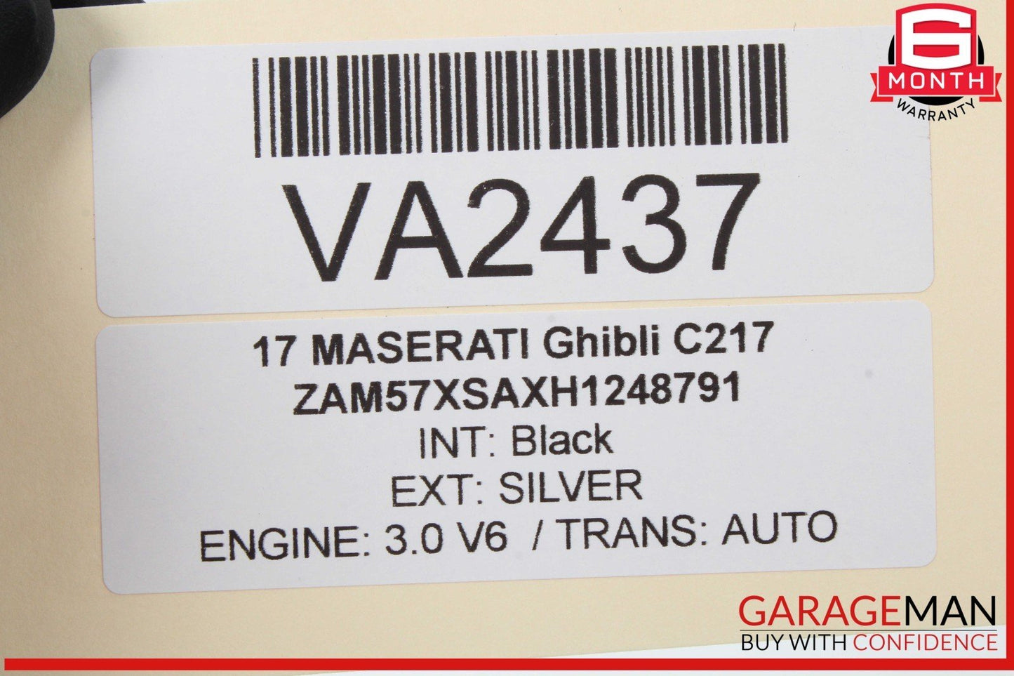 14-17 Maserati Ghibli HVAC Heater AC A/C Climate Control Switch Panel OEM