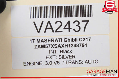 14-17 Maserati Ghibli HVAC Heater AC A/C Climate Control Switch Panel OEM
