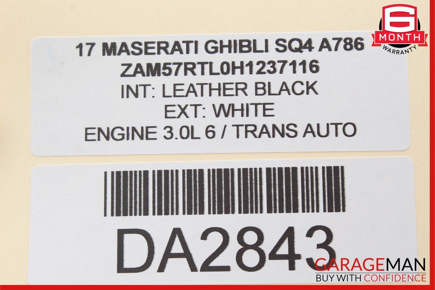 14-17 Maserati Ghibli Front Left Side Dash A/C AC Air Vent Trim Grill Grille