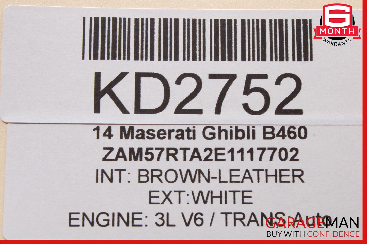 14-17 Maserati Ghibli Rear Right & Left Side Door Sound Audio Speaker Set OEM