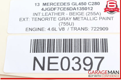 12-19 Mercedes X166 GL450 Front Right Side Driveshaft CV Drive Axle Shaft