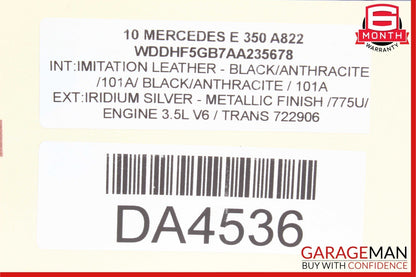 10-13 Mercedes W212 E350 E550 Instrument Cluster Speedometer 2125409647 OEM