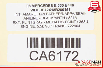 03-09 Mercedes W211 E320 E550 E63 AMG Rear Left Door Window Regulator Motor Unit