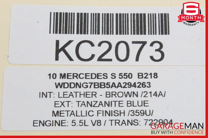 10-14 Mercedes W221 S550 CL550 AC A/C Climate Control Switch Dual Zone OEM