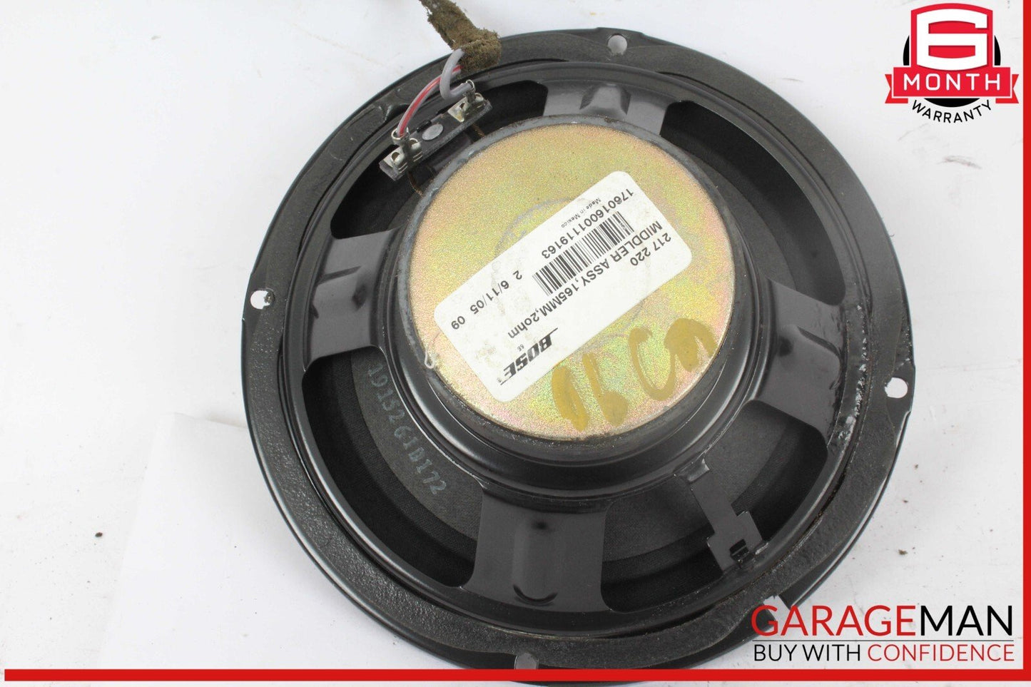 03-10 Porsche Cayenne 955 957 Bose Rear Left & Right Side Door Speaker Set OEM