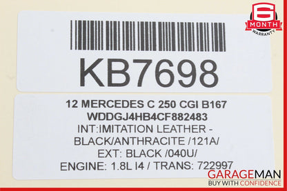 08-20 Mercedes R172 SLK350 C250 C300 Front Left Side Door Lock Latch Actuator