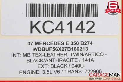 03-09 Mercedes W211 E350 E500 Rear Right Door Lock Actuator Side Keyless Go OEM