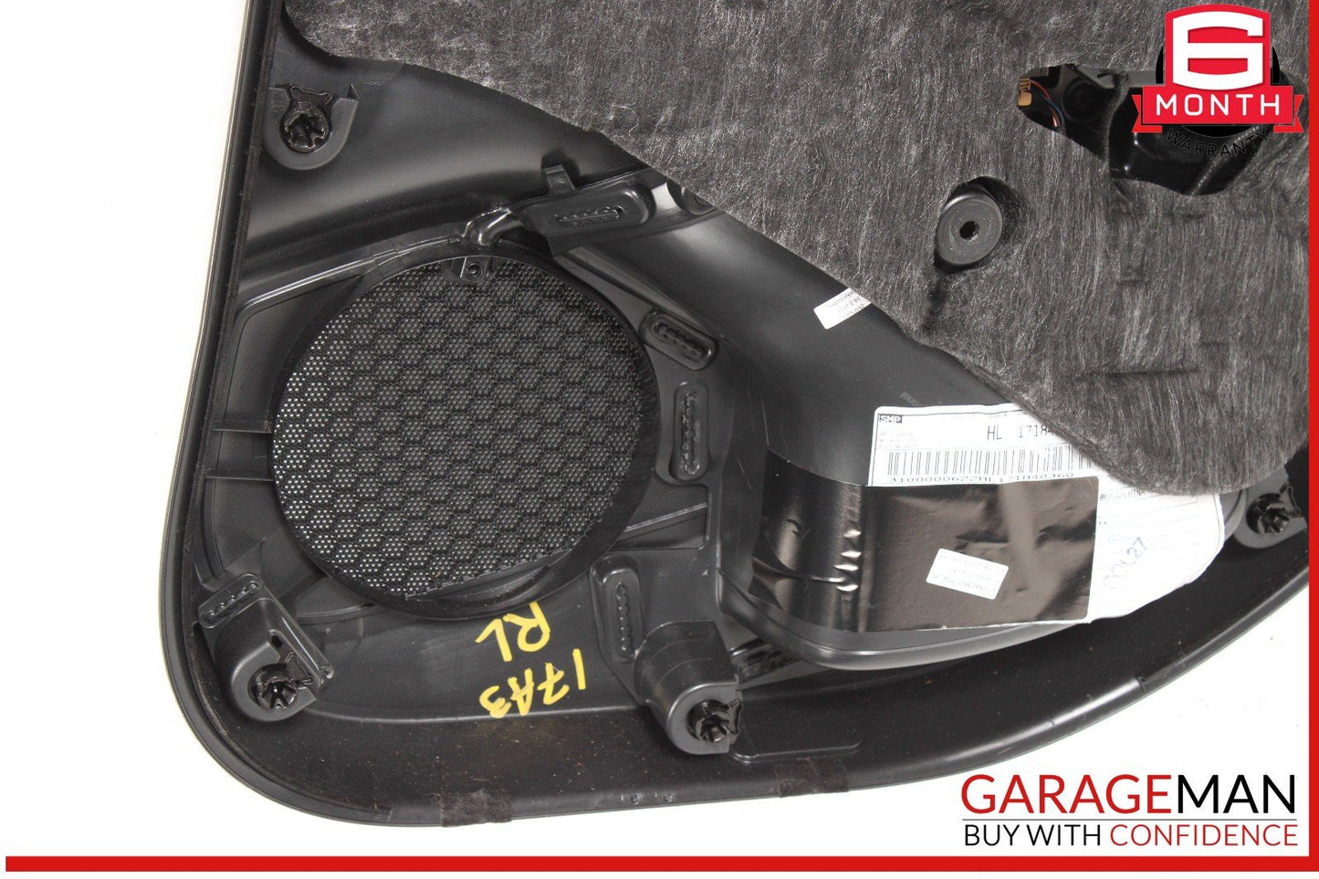 15-20 Audi A3 Rear Left Interior Door Panel OEM