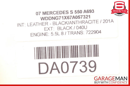 10-13 Mercedes W221 S400 S550 Front Right Side Seatbelt Seat Belt Retractor OEM
