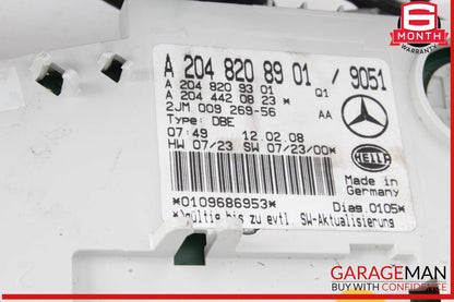 08-14 Mercedes W204 C350 C300 C63 AMG Overhead Dome Light Lamp 2048208901 OEM