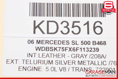 03-06 Mercedes R230 SL500 SL600 Shifter Gear Select Indicator 2302670388 OEM