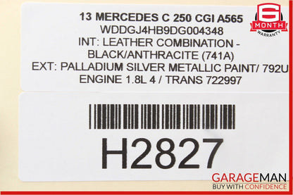 08-15 Mercedes W204 C250 Power Steering Pump Reservoir Tank Unit 0004602983