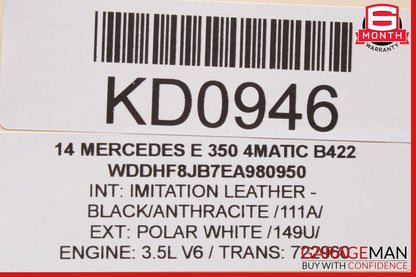 03-11 Mercedes W219 CLS500 E350 Front Right Side Seat Control Module OEM