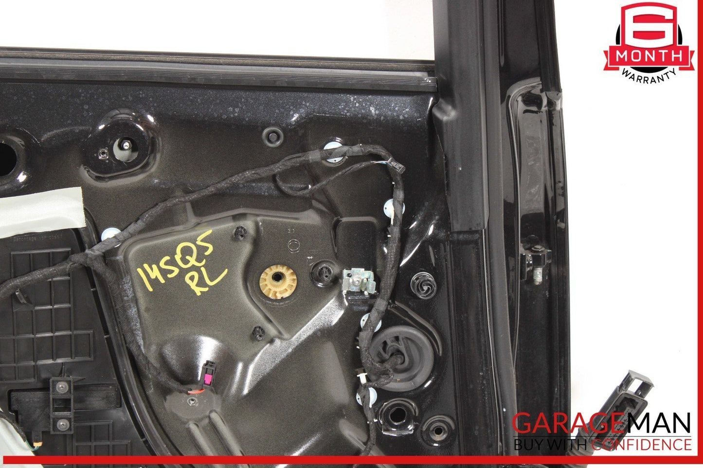 09-17 Audi SQ5 Q5 Rear Left Exterior Door Shell Frame Panel OEM