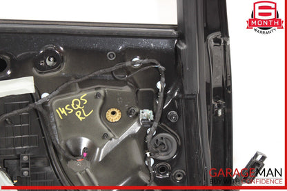 09-17 Audi SQ5 Q5 Rear Left Exterior Door Shell Frame Panel OEM