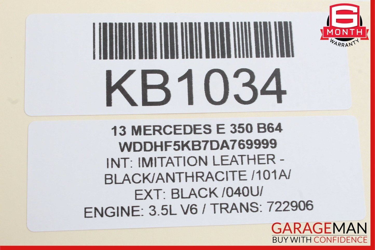 10-13 Mercedes W212 E350 E550 Rear Left Exterior Door Handle Assembly OEM