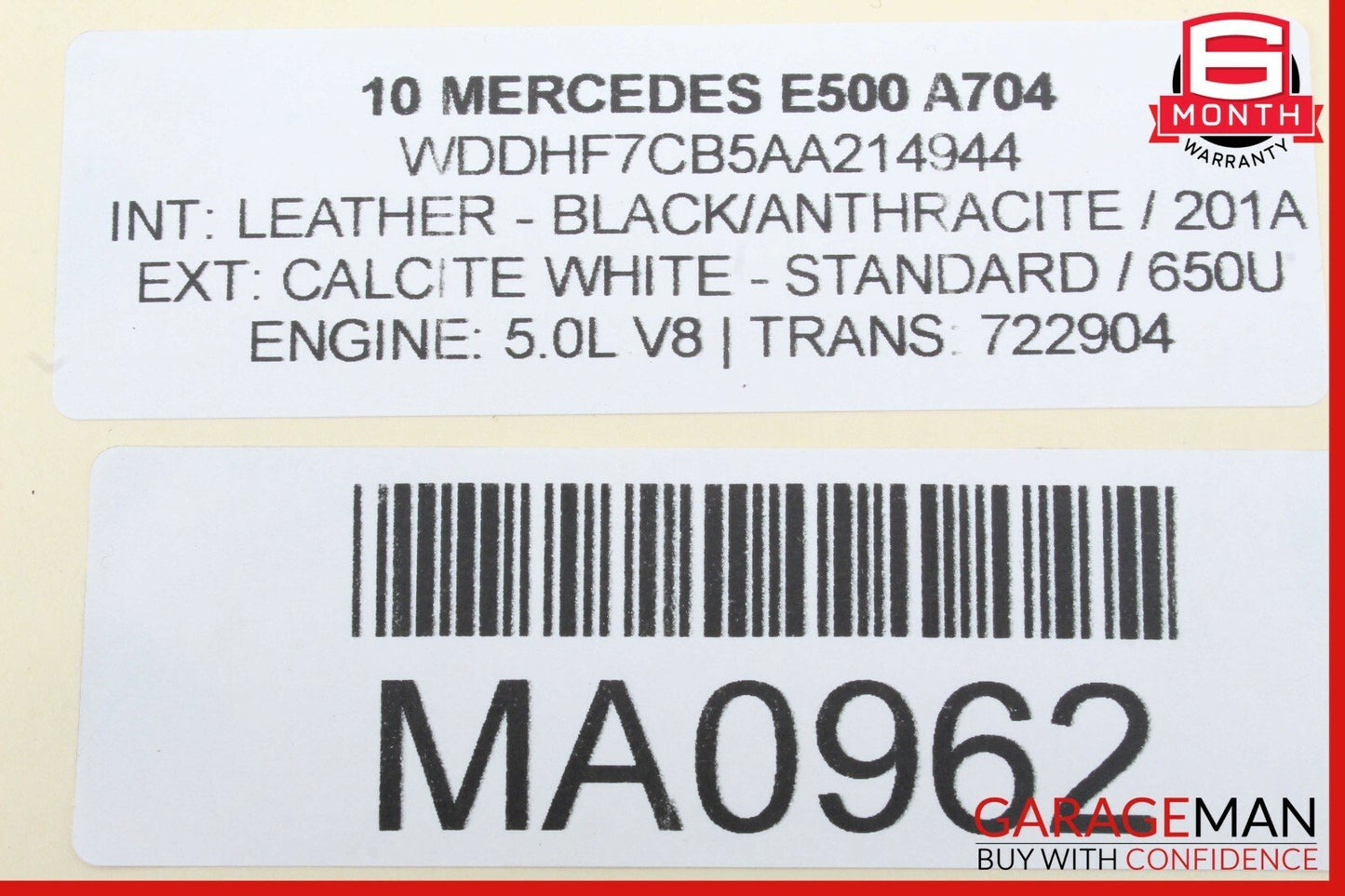 10-13 Mercedes W212 E250 E500 Dashboard Dash AC A/C Air Vent Left OEM