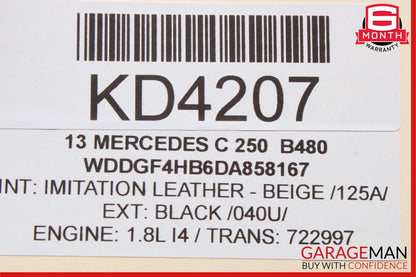 12-20 Mercedes GLK350 SL400 C250 Communication Control Module Unit