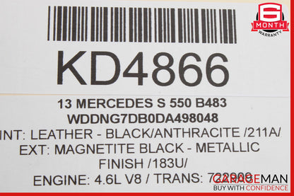 07-13 Mercedes CL550 S550 Front Right Side Wheel Spindle Knuckle Hub Bearing RWD