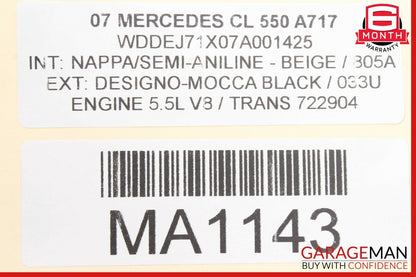 07-13 Mercedes W216 CL550 Trunk Telephone Phone Antenna Control Module OEM