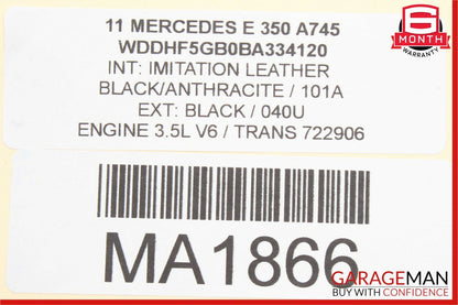 10-13 Mercedes W212 E350 E550 Front Right Fog Light Lamp OEM
