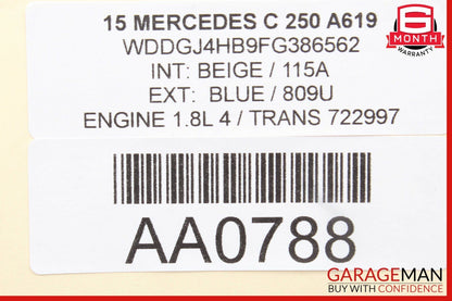 08-15 Mercedes W204 C250 C350 RWD Floor Gear Selector Shifter 2042677524 OEM
