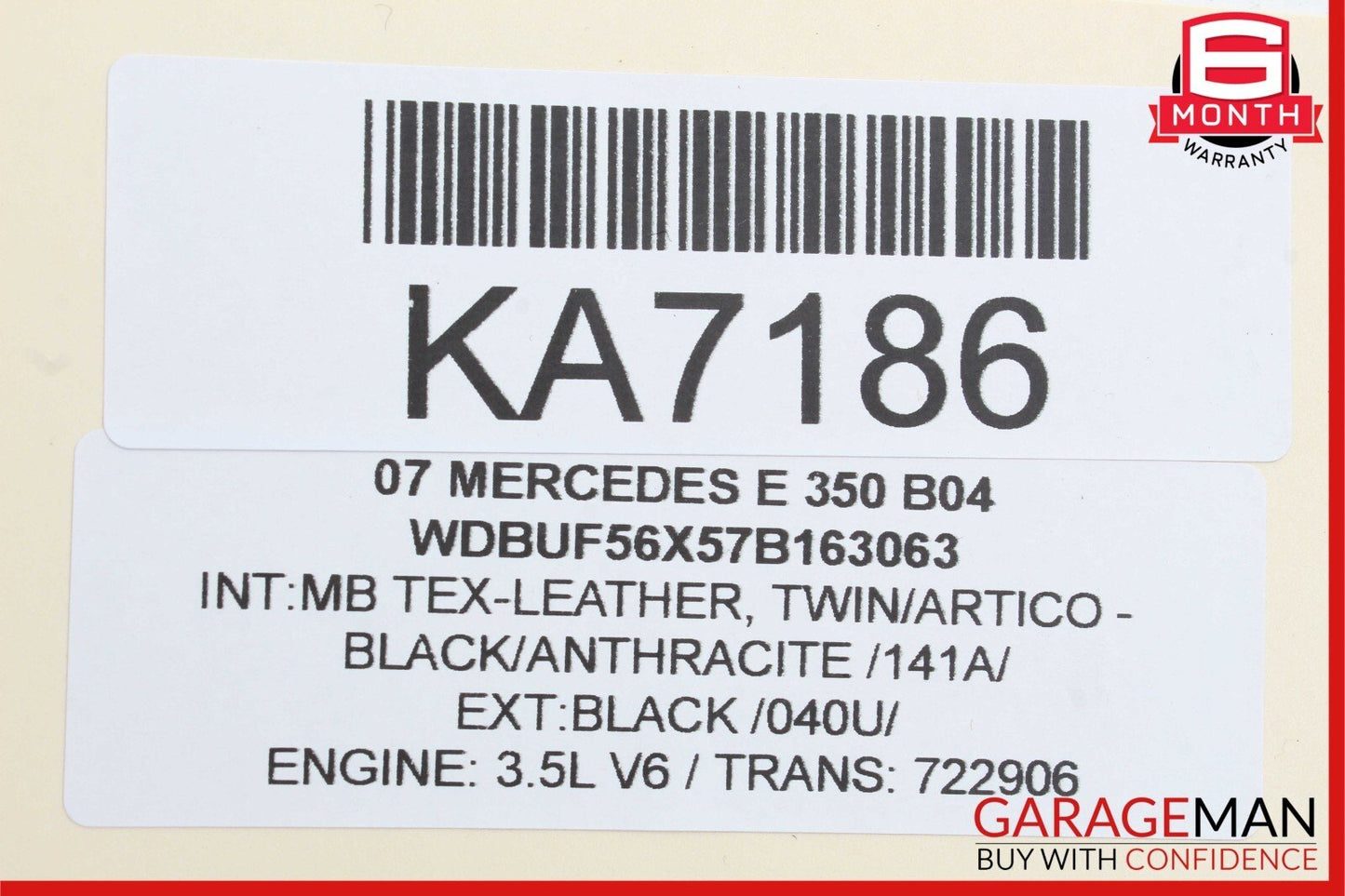 03-09 Mercedes W211 E320 E350 E63 Rear Left Side Door Lock Latch Actuator OEM