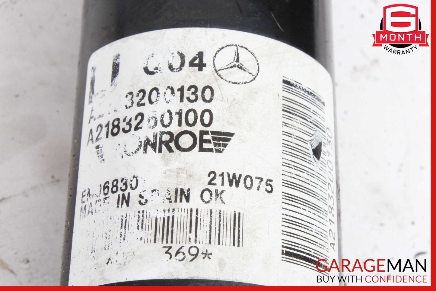 12-18 Mercedes W218 CLS500 Strut Shock Absorber Rear Left & Right Set of 2 Pc